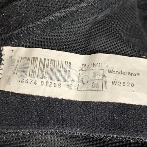 WONDER Bra Black Size 38C - Picture 9 of 11